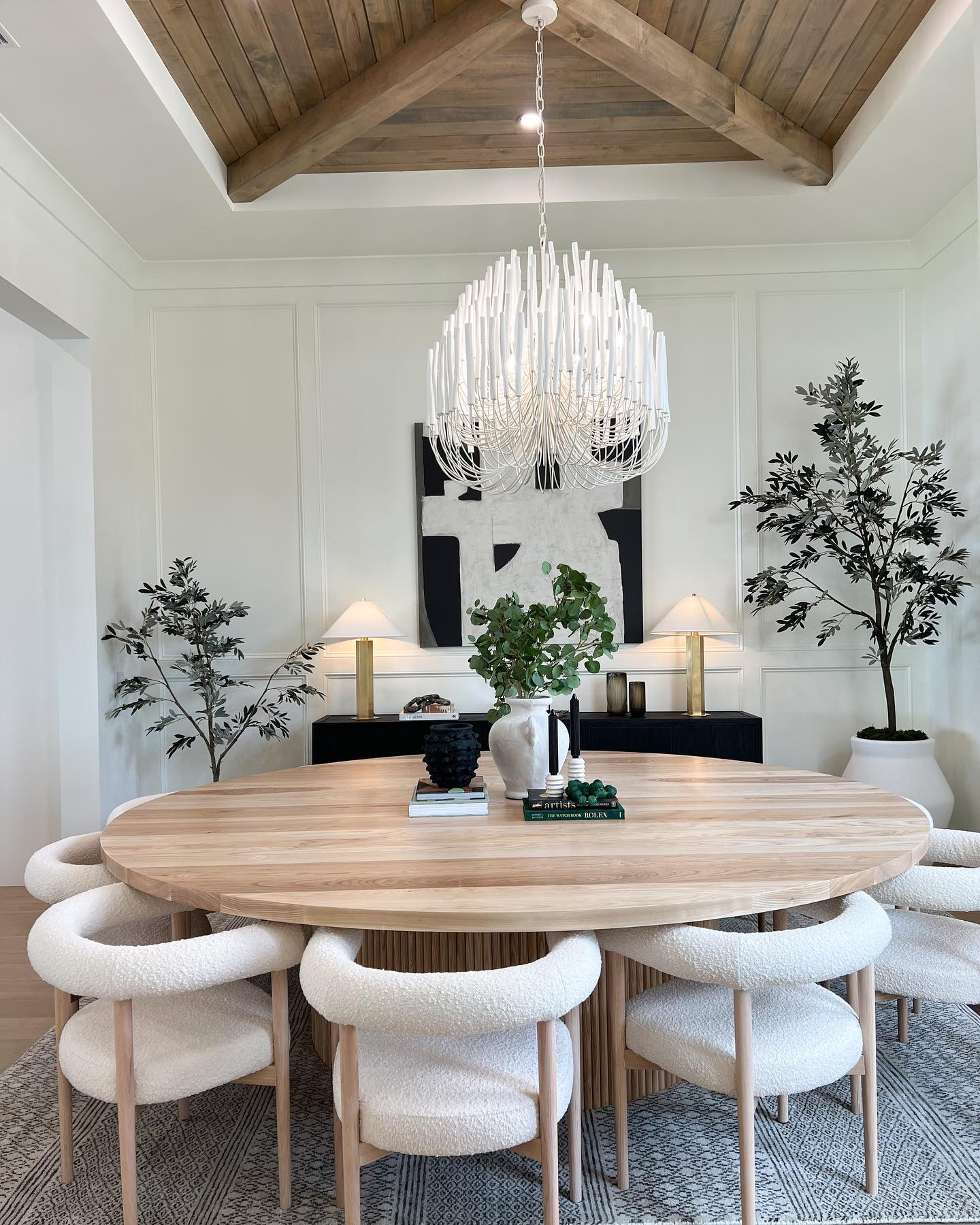 Lampadario rotondo Elanori