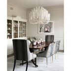 Lampadario rotondo Elanori